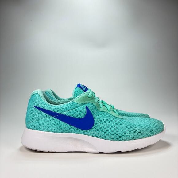 Nike Tanjun Hyper Turquoise Running Shoes Sneakers 812655-341 Women's Size 8 - Picture 1 of 10